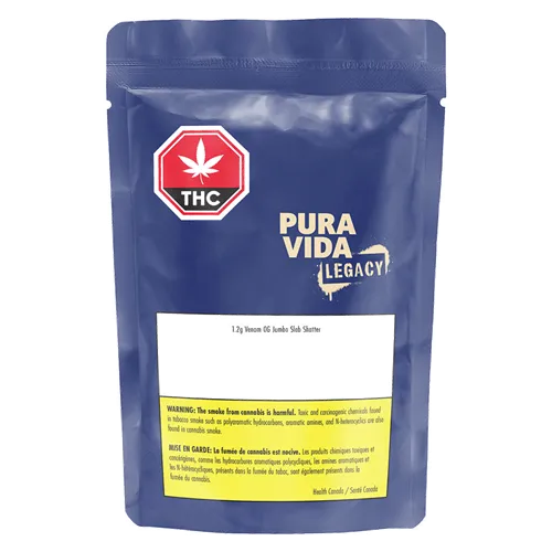 Venom OG Jumbo Slab - Pura Vida - Shatter