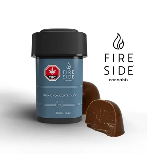 Product image of Milk Chocolate Duo - Fireside - Edible