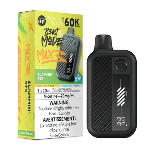 Product image of Slammin' STS Iced - Flavour Beast Mode Max 3 - Disposable