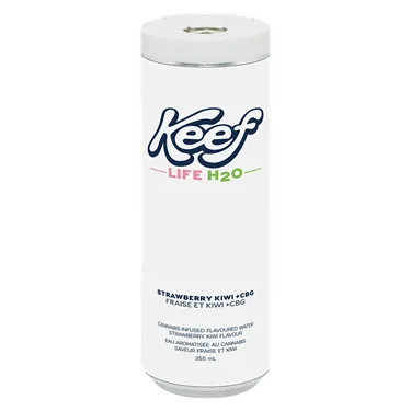 Product image of Strawberry Kiwi CBG - Keef Life H20 - THC Drinks