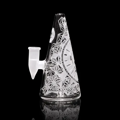 Milkyway, 6" Hypnotic Pyramid Bubbler