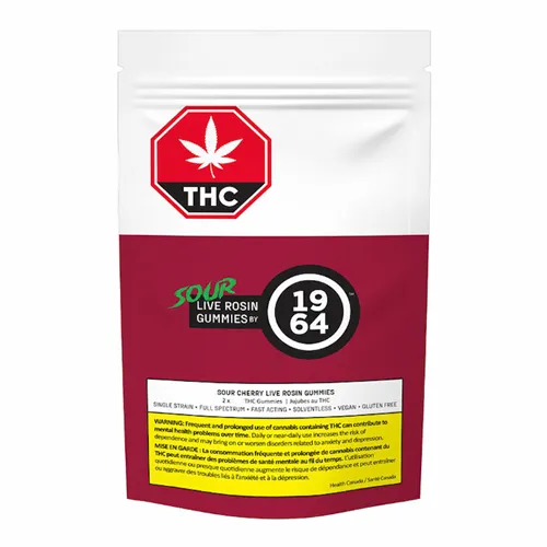 Sour Cherry Live Rosin Soft Chews - 1964 - Gummies