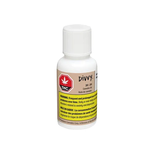 Product image of Balanced 20:20 - Divvy - Ingestible Oil