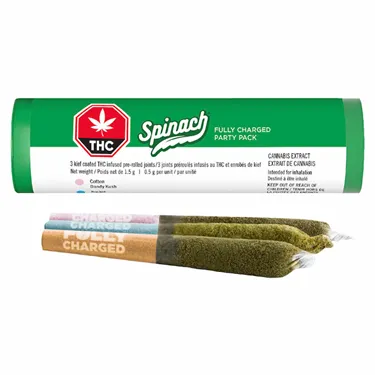 Product image of Fully Charged Party Infused Multi-pack - Spinach - Infused Joints