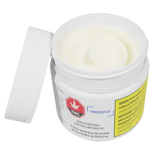 Product image of Muscle THC Body Cream - Proofly - Topicals