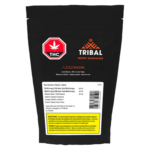 Neon Sunshine Supernova All-In-One - Tribal - Disposables