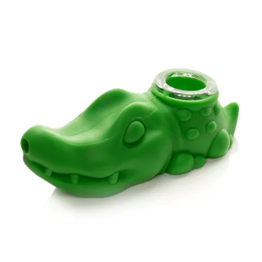 Product image of LIT Silicone, Crocodile Hand Pipe
