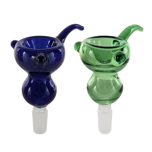 Product image of 14mm Large Bowl w/ Bumps & Handle