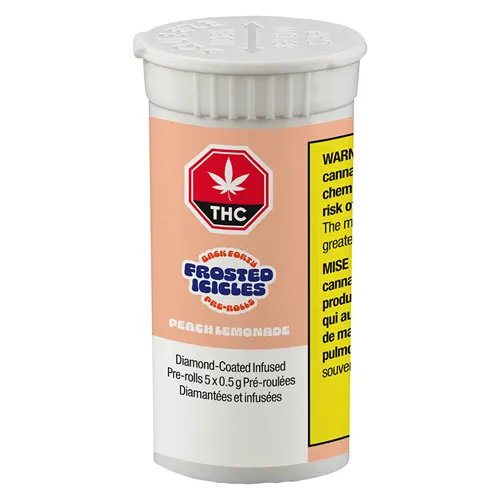 Frosted Icicles Peach Lemonade - Back Forty - Infused Joints