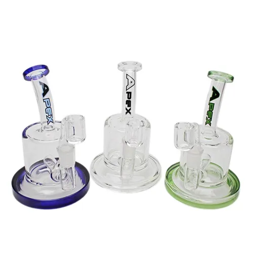 Apex, 4" Mini Inline Glass Concentrate Rig w/ Banger