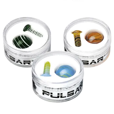 Product image of Pulsar, Terp Slurper Screw & Marble 2-Piece Set