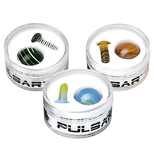 Product image of Pulsar, Terp Slurper Screw & Marble 2-Piece Set