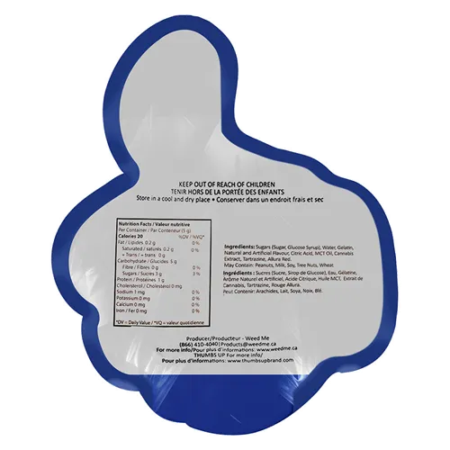 Strawberry Watermelon - Thumbs Up - Gummies