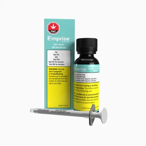 Adv. Nano CBD BevDrops - Emprise Rapid - Coffee, Tea & Dissolvable