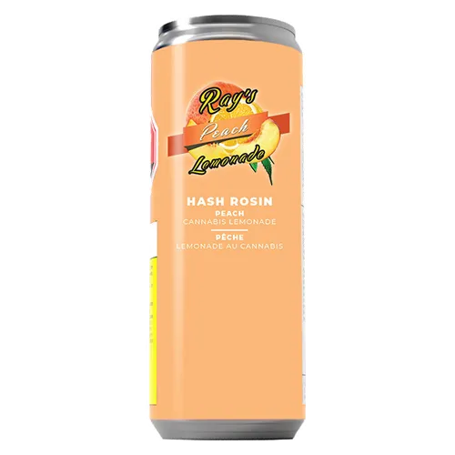 Product image of Ray’s Peach Rosin Lemonade - Ray's Lemonade - THC Drinks
