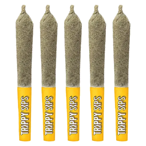 Product image of Caribbean Crush Kief Coated Infused - Trippy Sips - Infused Joints