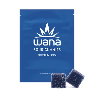 Product image of Blueberry Sour Soft Chews - Wana - Gummies