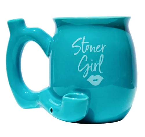Ceramic Mug w/ Pipe