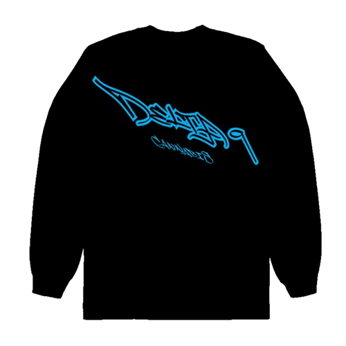 Product image of Delta 9, Black Lightning Logo Long Sleeve T-Shirt