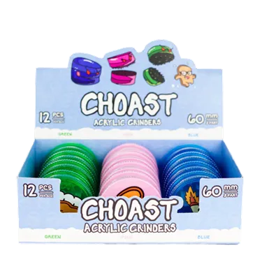 Product image of Choast, 60mm 3-Piece Acrylic Grinder