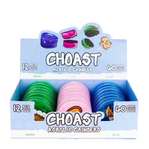 Product image of Choast, 60mm 3-Piece Acrylic Grinder