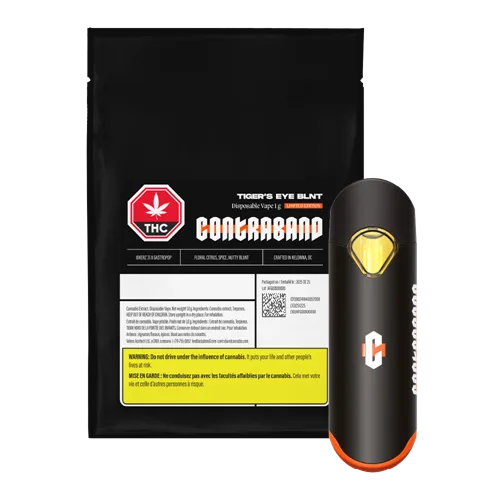 Product image of Tiger's Eye BLNT - Contraband - Disposables