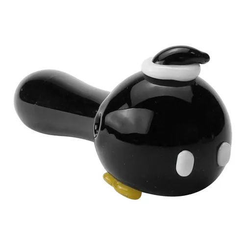 Product image of Empire Glassworks, Black Bomb Spoon Glass Pipe