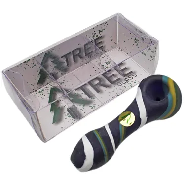 Product image of Tree Glass, 4.5" Ribbon Glass Pipe