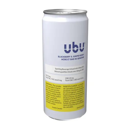 Product image of Blackberry and Juniper Berry - UbU - Sparkling Water