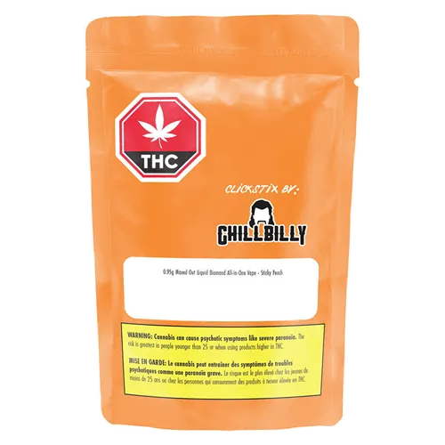 Maxed Out Liquid Diamond All-in-One Sticky Peach - ChillBilly - Disposables
