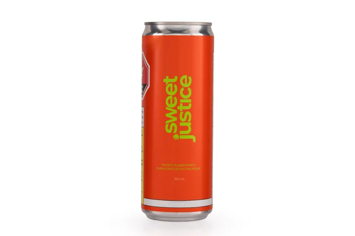 Product image of Pacific Island Punch 10THC + 10CBG - Sweet Justice - Minor Cannabinoid Drinks