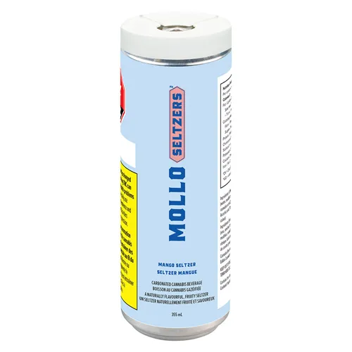 Product image of Mango Seltzer - Mollo - THC Drinks
