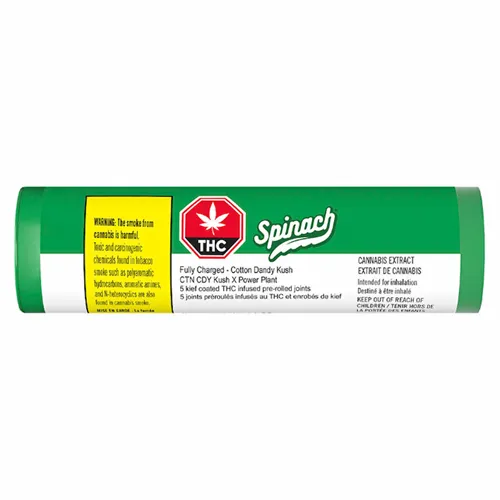 Fully Charged Cotton Candy Dandy Kush - Spinach - Infused Joints