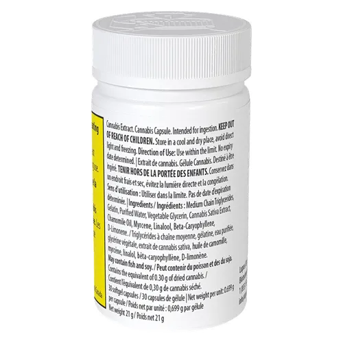 Nightly Chamomile Softgels - CBN:CBD:THC:CBG + Terpenes - Proofly - Capsules