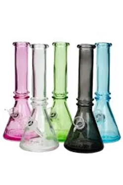 Product image of Blueberry Bong, 12" Triple Ring Beaker