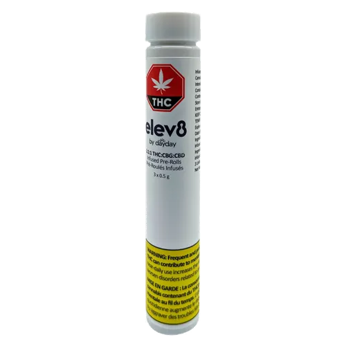 1:1:1 THC-CBG-CBD Infused - Elev8 by DayDay - Infused Joints