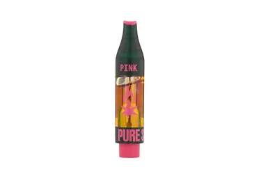 Product image of Pink Kush Cured Resin - Pure Sunfarms - 510 Cartridges