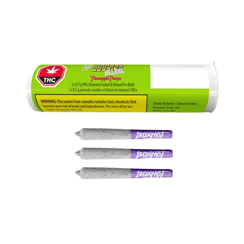 Pineapple Purps Diamond Doobies Deluxe 60+ - Boxhot - Infused Joints
