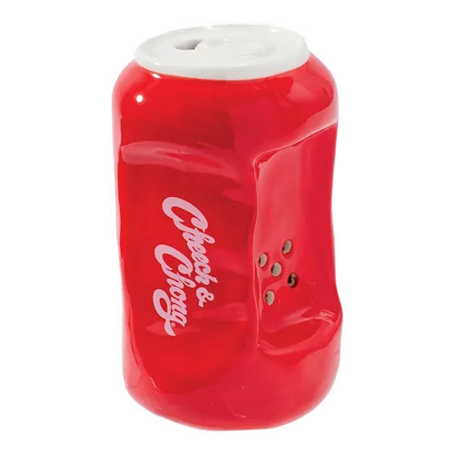 Product image of Cheech & Chong x Wacky Bowlz, 4.5" Soda Can Ceramic Pipe