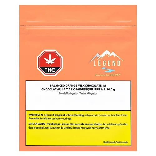 Balanced Orange Milk Chocolate 1:1 - Dycar Legend - Chocolate