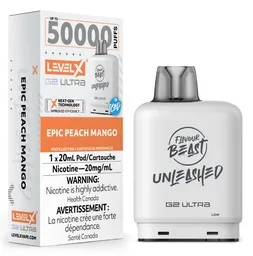 Product image of Epic Peach Mango - Flavour Beast x Level X G2 Ultra - Pod