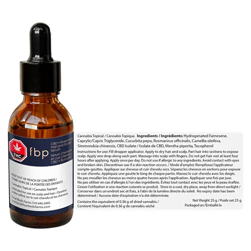 Product image of CBD + Rosemary Hair and Scalp Serum - FBP - Infused Body