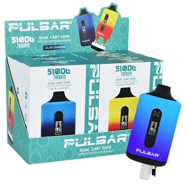 Product image of Pulsar, Tandem Thermo Series Dual Cart Vaporizer