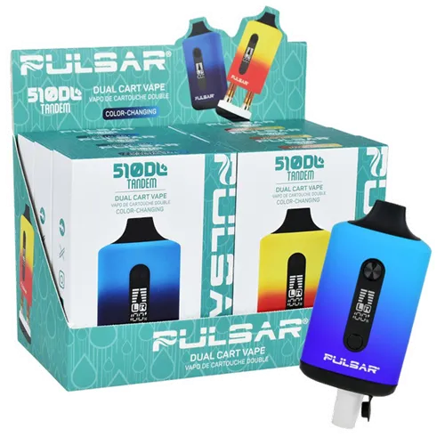 Product image of Pulsar, Tandem Thermo Series Dual Cart Vaporizer