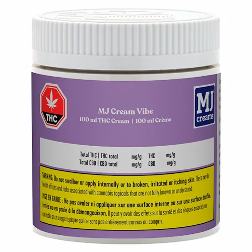 MJ Cream Vibe - MJ Creams - Topicals