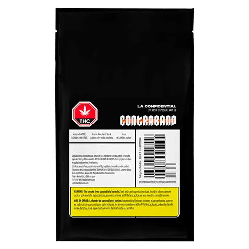 LA Confidential Live Resin - Contraband - Disposables