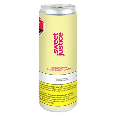Product image of Elderflower Pom Beverage - Sweet Justice - THC & CBD Drinks