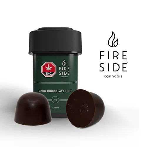 Product image of Dark Chocolate Mint - Fireside - Edible