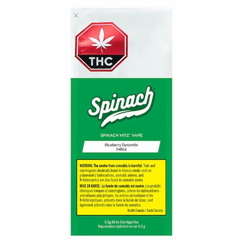 Blueberry Dynamite - Spinach - Disposable