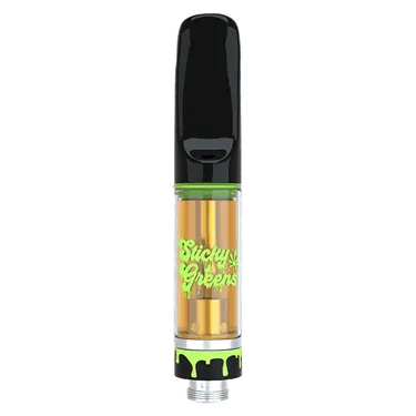 Product image of Blue Shark Liquid Diamond Blend - Sticky Greens - 510 Cartridges